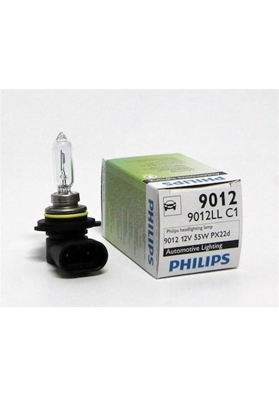 Philips 9012 Hır 2 Far Ampulü 12V 55W 3 Kat Daha Fazla Ömürlü N11.89