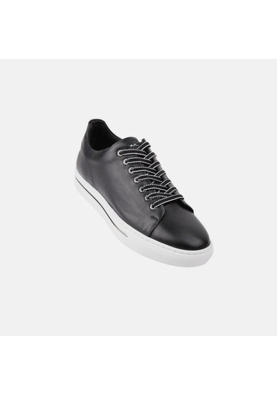 Marcomen 21031 Erkek Hakiki Deri Sneaker Ayakkabı Siyah