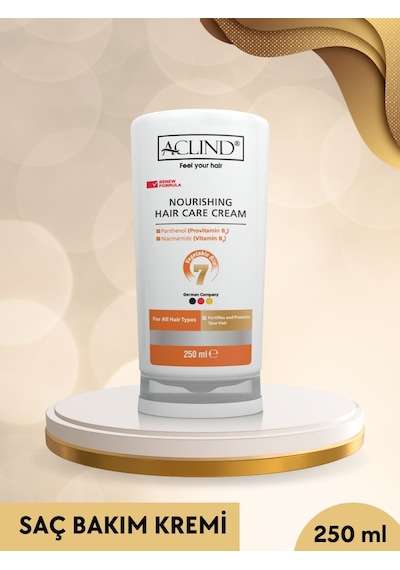 Aclind Nourishing Saç Bakım Kremi 250 ML