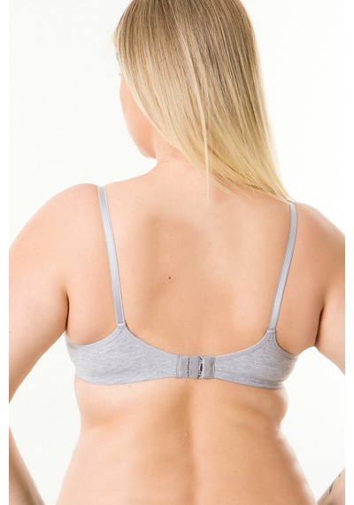 Parlingerie Çıkarılabilir Pedli Emzirme Sütyeni Gri