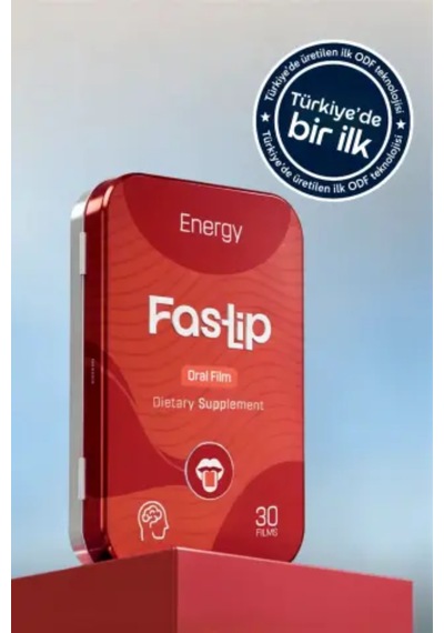 Fastlip Fastip Energy Strip Form 30 Film Tablet - Fast Enerji L-teanin, Ginseng, Kafein Ve Vitamin Aromasız