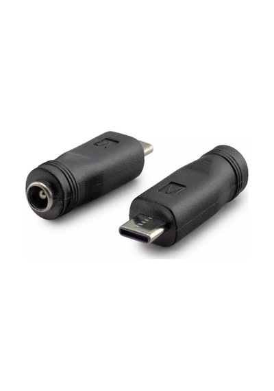 Hadron Hdx1340 Dc Jack Dönüştürücü 5.5x2.5mm Dişi To Usb Type-c Erkek - 1 Adet
