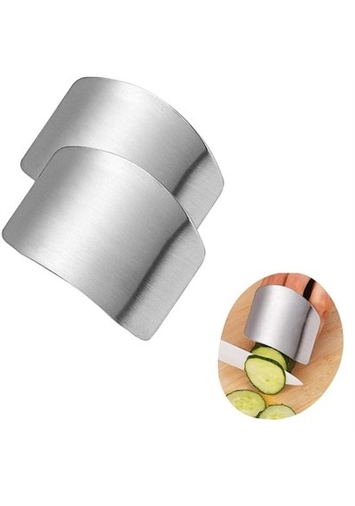 2li Metal Parmak Koruyucu Hızlı Ve Güvenli Kesme Paslanmaz Çelik Koruyucu Aparat
