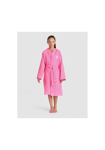 Zeal Jr Robe/shockıng Pınk - Whıte Çocuk Bornozu Pembe 14/15