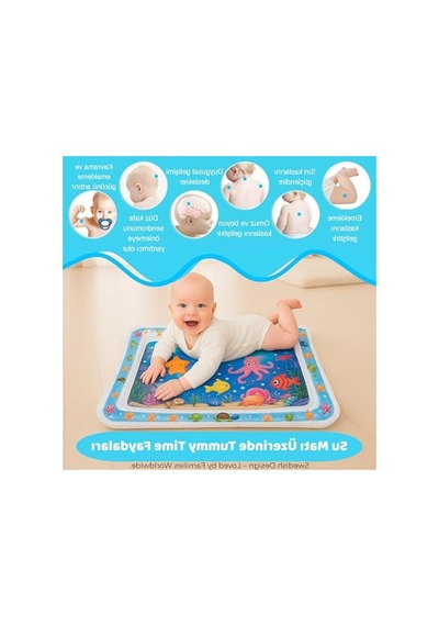Bpa'sız Sızdırmaz Su Oyun Matı, Eğitici Bebek Oyuncağı