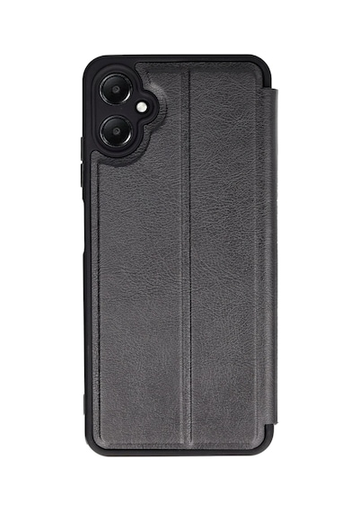 Newface - 94 - Samsung Galaxy Uyumlu A05 Kılıf Flip Cover - Csmo-tex - - Siyah Sıyah
