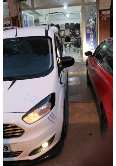Ford Courier Yarasa Ayna Kapağı 2014-2017 Piano Black