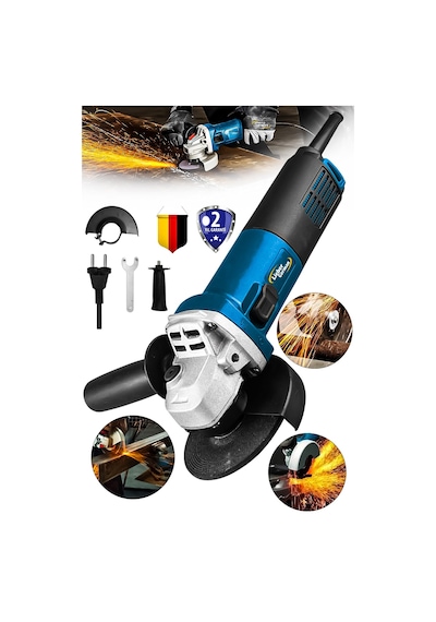 Lieber German LT1000 115 MM Avuç İçi Taşlama Kesme Spiral Makinesi