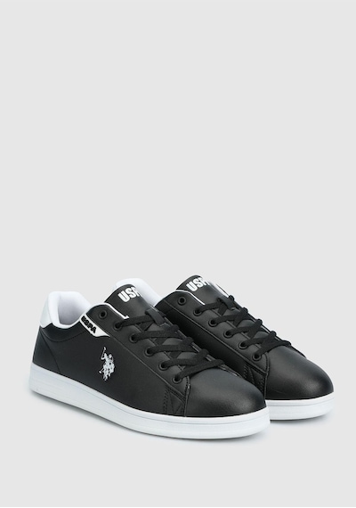 Lescon U.s Polo Assn 5m Coata 5fx Merdane Ayakkabı Siyah