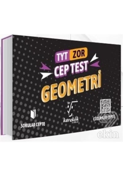 TYT Zor Geometri Cep Test -  Karekök Eğitim Yayın