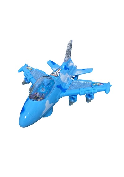 25 Cm Sesli Işıklı Hareketli Plane Fighter 9474