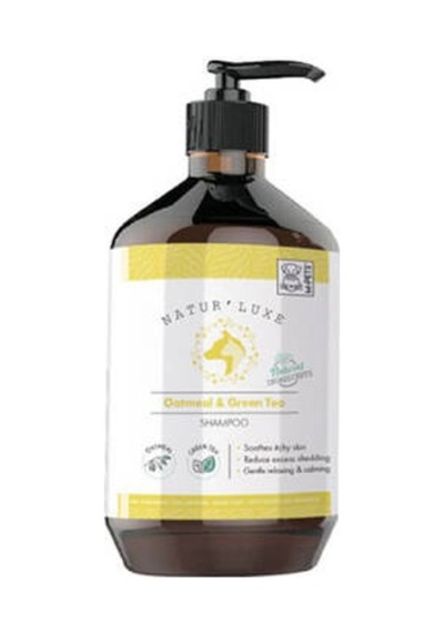 Naturluxe Yulaf Ezmesi Ve Yeşil Çay Özlü Köpek Şampuanı 500 Ml