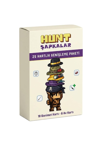 Hunt - Şapkalar 25 Kartlık Genişleme Paketi