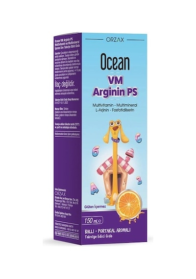 Ocean Vm Argının Ps Surup 150 Ml