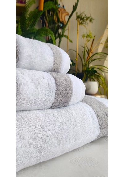 3.lü Lüks Banyo Set Hediyelik, Çeyizlik, Özel Üretim Çift Yön-renk Banyo, Baş, El Havlu Set Çok Renkli