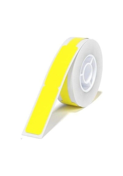 Niimbot T12.5 74+35 65 Adet Kablo İçin Sarı Etiket D11,d110,d101,h1s