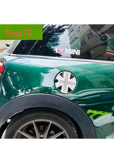 Mini Cooper Yakıt Depo Kapağı 3D Sticker Depo Kapağı