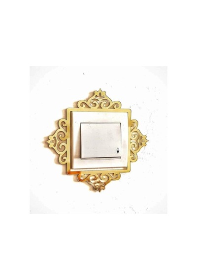 Gold Standart Priz Çerçevesi Tekli Gold Prizlik