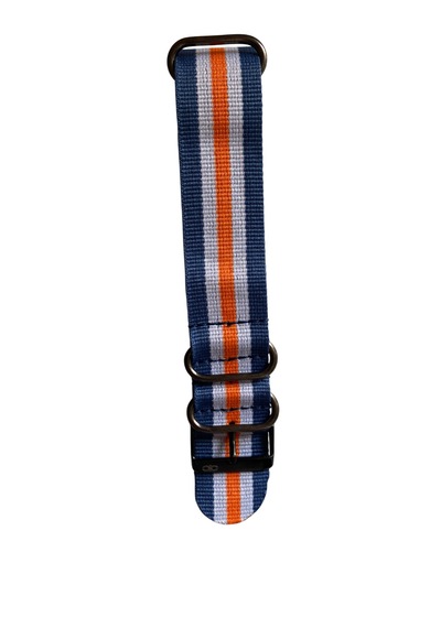 Schulzz Cachrel Casual Renkli Dokuma Kumaş Saat Kordon 24 Mm Çok Renkli