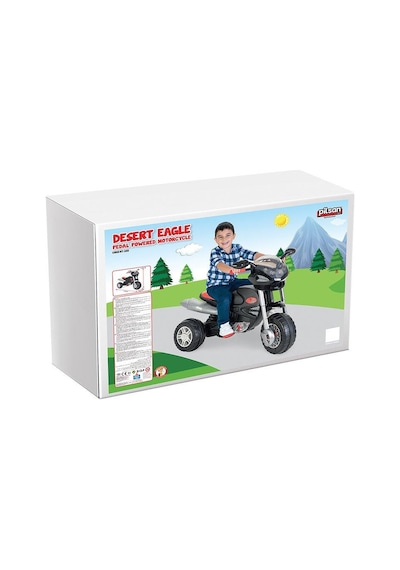 Pilsan Desert Eagle Pedallı Motorsiklet Siyah 07322