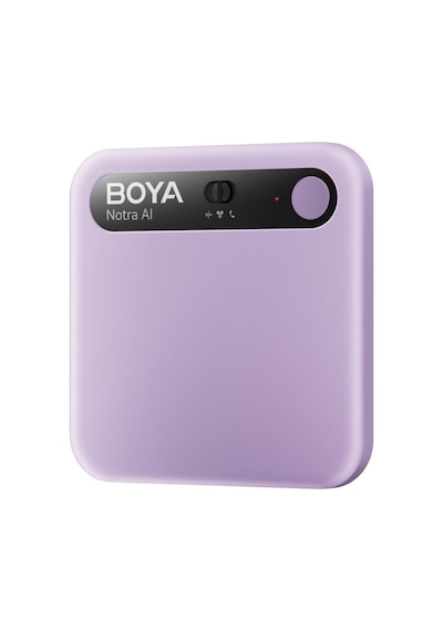 Boya Notra Aı Destekli Ses Kaydedici Ve Not Tutma Cihazı - Purple