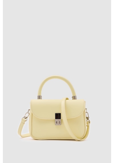 Shule Bags Cobble Small Çapraz Çanta Sarı
