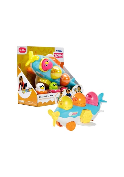 Tomy 2Si1 Arada Uçak Ve Saklambaçlı Yumurtalar / Load & Go Plane