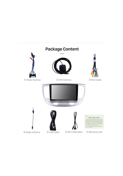 Kıa Rıo 2007+ Multimedya Navigasyon Usb Kamera Carplayer