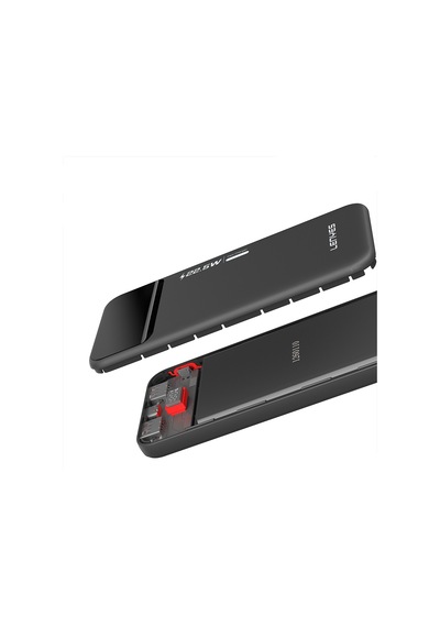 Lenyes Px254d Pd 20w Hızlı Şarj Özellikli Dijital Led Göstergeli Powerbank 22.5w 20000mah Gümüş