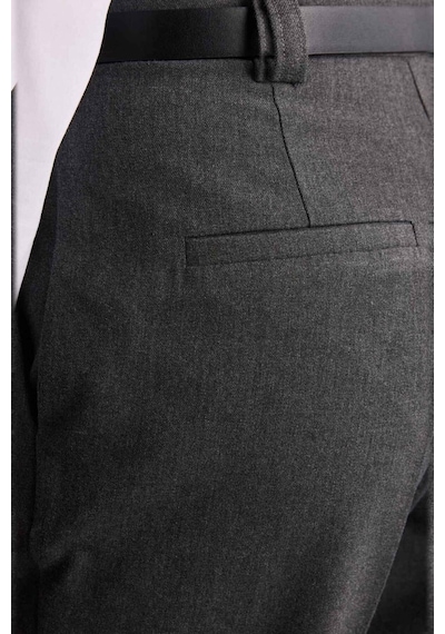 Defacto Straıght Fıt Cep Detaylı Normal Bel Düz Paça Pantolon F7380ax26spgr394 Gri-gr394