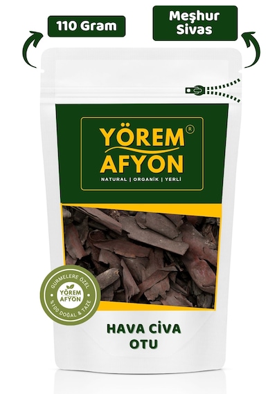 Yörem Afyon Sivas Divriği Yöresinden Katkısız, Kurutulmuş Hava Civa Otu, Ennik Otu Alkanna Tinctora 110gr.