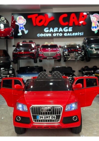 Akülü Araba 12 Volt Audi Suv Kırmızı