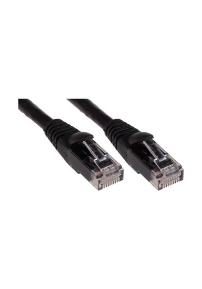 Ods 02r45r45c6uj1b0.2a Cat6 Utp Lszh Bakır 0.20 Metre Siyah Patch Cord-208758