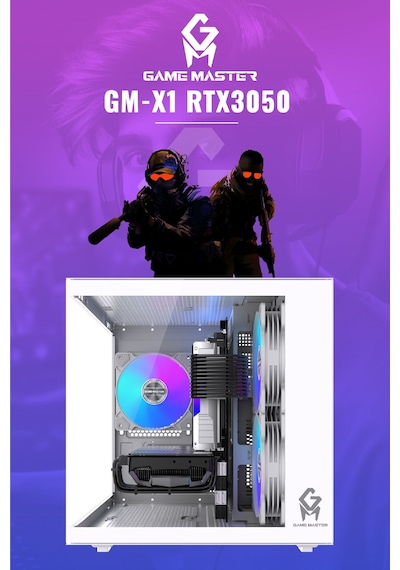 Game Master GM-X1 i5-11400F 16 GB 512 GB M.2 SSD 6 GB RTX3050 Free Dos Masaüstü Oyuncu Bilgisayarı