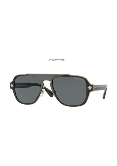 Versace 2199 1002/81 56-18 145 Polarize Unisex Güneş Gözlüğü