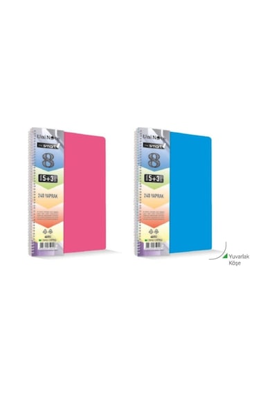 I'M Smart 62051 A4 125 Yaprak 4+1 Ayraçlı Defter