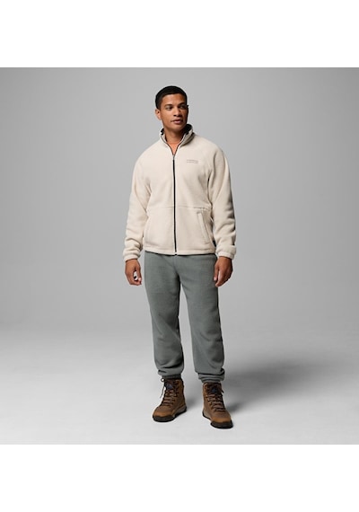 Columbia Am8888 Timber Crest Mtr Fleece Full Zip Erkek Polar-33944 Bej