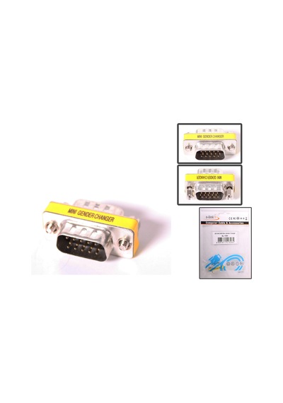 S-Link SL-15M Vga Erkek-Erkek 15Pin Dönüştürücü Çoklayıcı