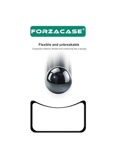 Forzacase Huawei Band 11 Pro İle Uyumlu Çerçeveli Tam Kaplayan 3d Pet Ekran Koruyucu Film - Fc016