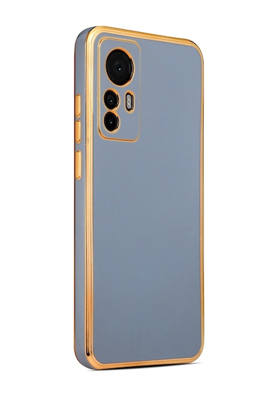 Mi 12t Pro Kılıf Klfs Bark Kapak - Mavi Mavi