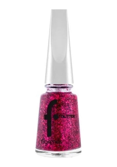 Flormar Glitter Yarı Transparan Parlak Bitişli Simli Oje GL03