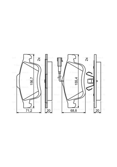BOSCH 986494795 Fren Sistemleri