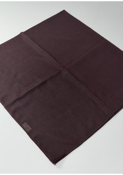 Miray Pano Pamuk Eşarp - 95 X 95 - 0620 Siyah-bordo