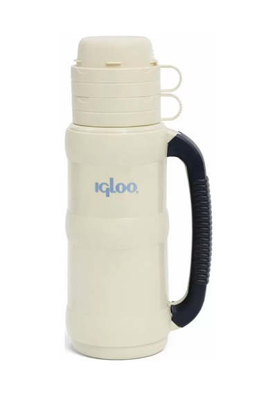 İçi Cam Termos - Igloo - Ev180 - 1.8 Lt - Bej - 205537 Çok Renkli