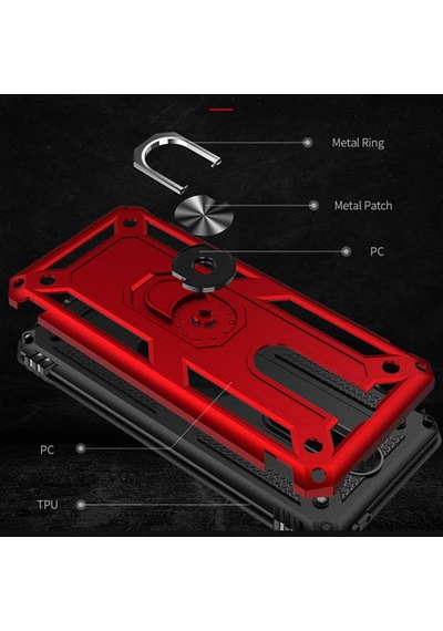 Xiaomi Redmi K30 Kılıf Zore Vega Kapak Mavi