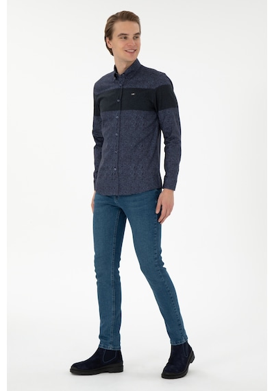 U.s. Polo Assn. Erkek Lacivert Gömlek Desenli 50291251-vr033 Lacivert U.s. Polo Assn. Erkek Lacivert Gömlek Desenli 50291251-vr033 Lacivert
