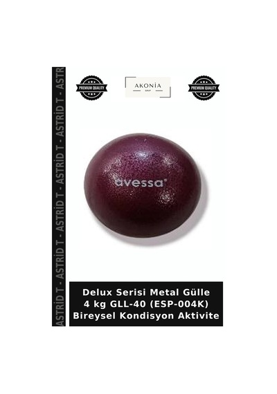 Delux Serisi Metal Gülle 4 Kg Gll-40 Esp-004k Bireysel Kondisyon Aktivite