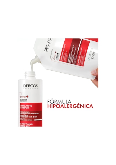 Vıchy Dercos Energy+ Dökülme Karşıtı Şampuan Yeniden Dolum Paketi 400 Ml
