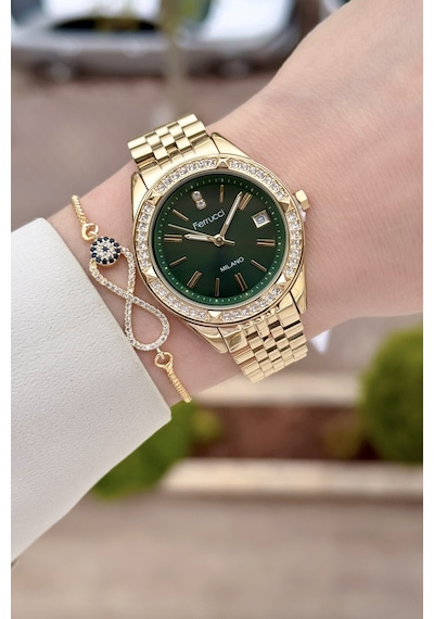Ferrucci Fcgnct550 Kadın Kol Saati Altın