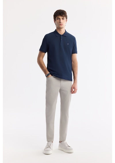 Avva Erkek Taş Klasik Bel Soft Touch Pamuklu Slim Fit Pantolon B003038